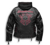 Harley Davidson Women's Scroll Skull 3-in-1 Leather Jacket