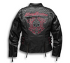 Harley Davidson Women's Scroll Skull 3-in-1 Leather Jacket